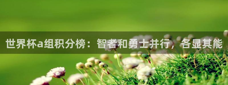 世界杯直播观看：世界杯a组积分榜：智者和勇士并行，各显其能