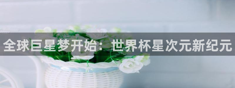 世界杯预选赛2026：全球巨星梦开始：世界杯星次元新纪元