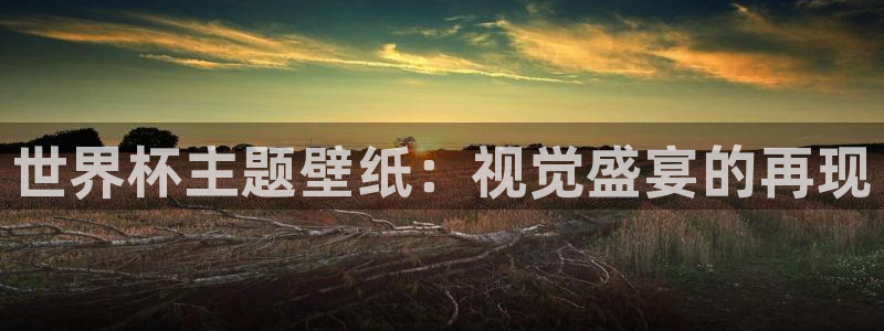2026年世界杯赛程表时间：世界杯主题壁纸：视觉盛宴的再现